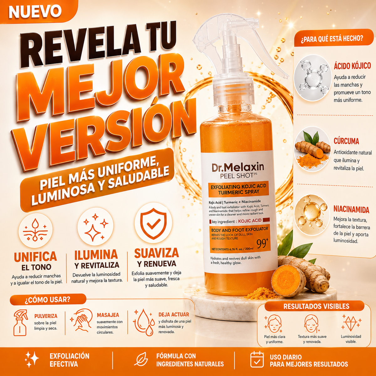 Dr. Melaxin Peel Shot Spray