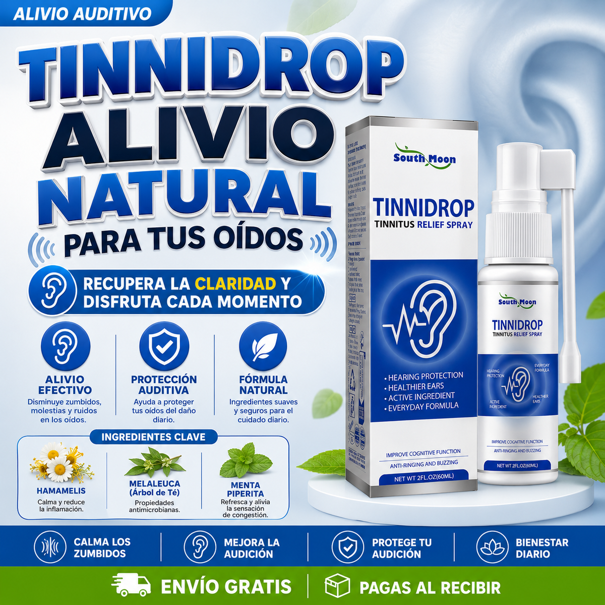 Tinnidrop Alivio Dolor De Oidos