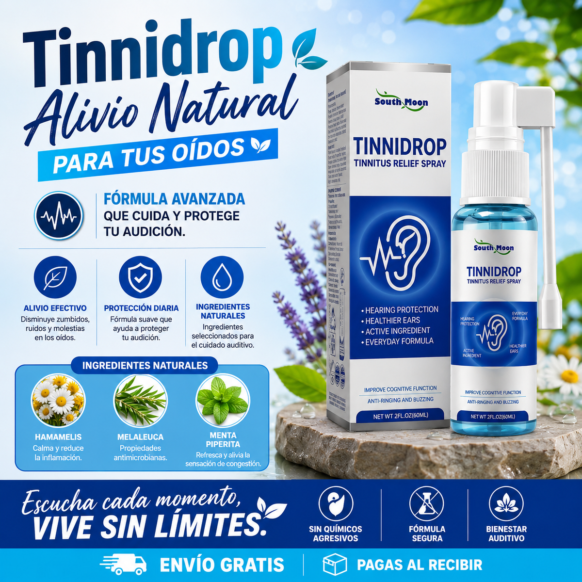 Tinnidrop Alivio Dolor De Oidos