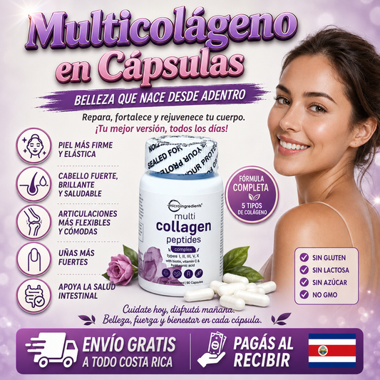 Multicolageno en capsulas