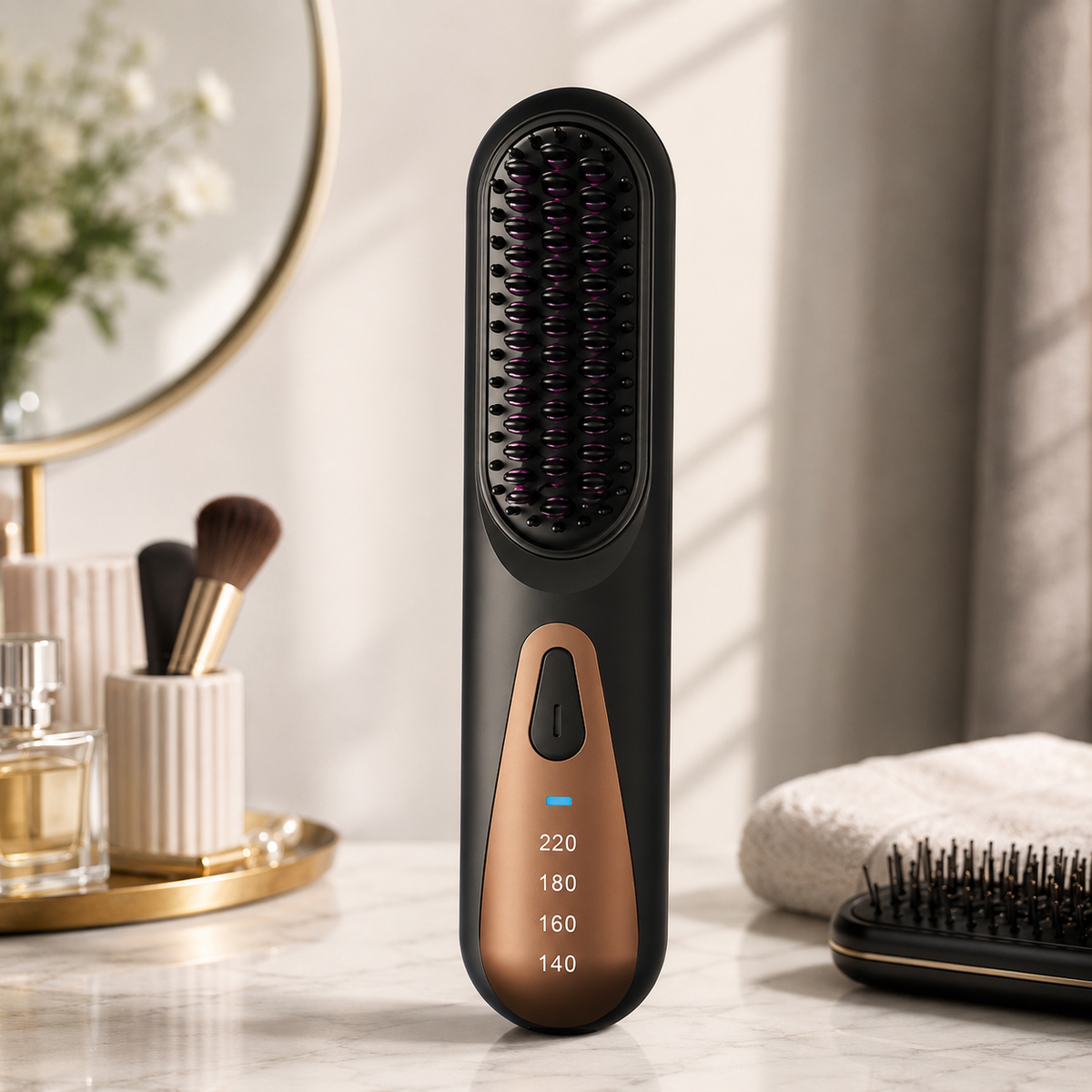 Cepillo Inalámbrico para alizar cabello