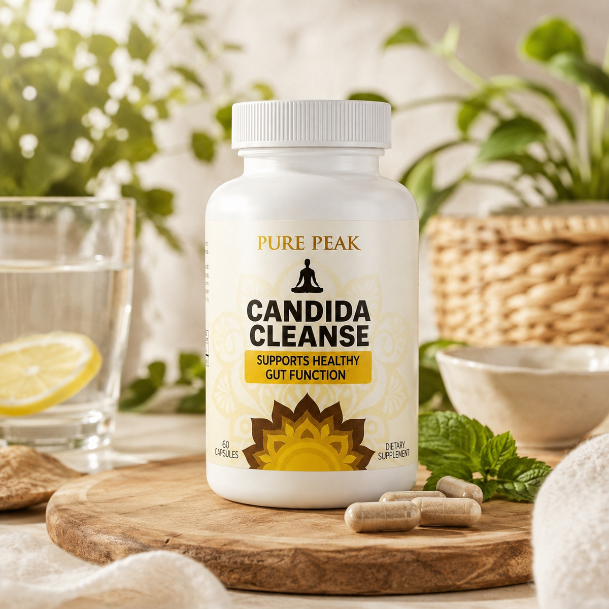 Candida Cleanse - Apoyo intestinal