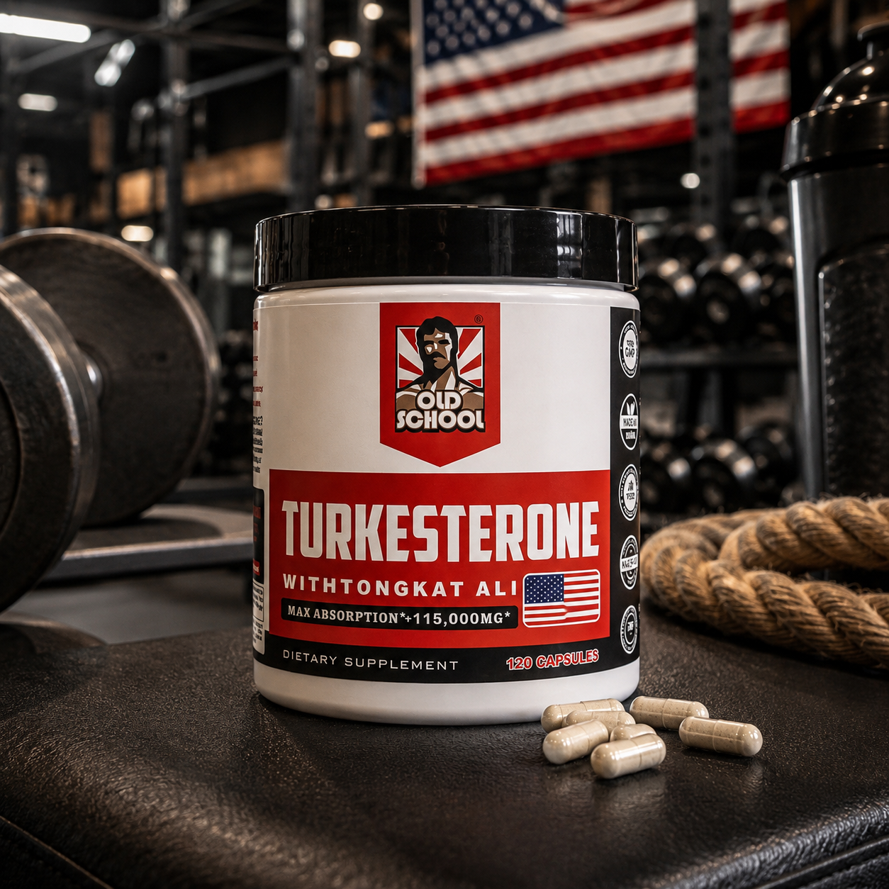Suplemento Turkesterone Apoyo Muscular