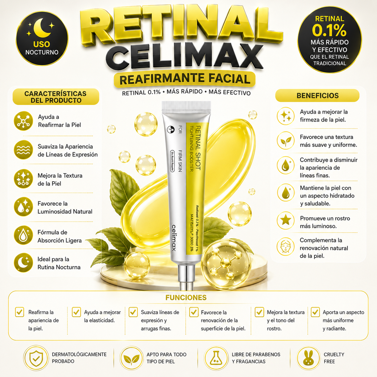 Retinal Celimax Reafirmante Facial
