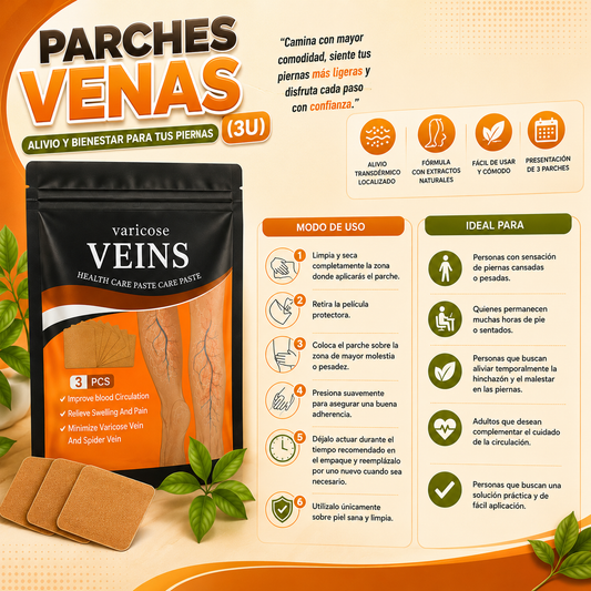 Parches Venas (3U)