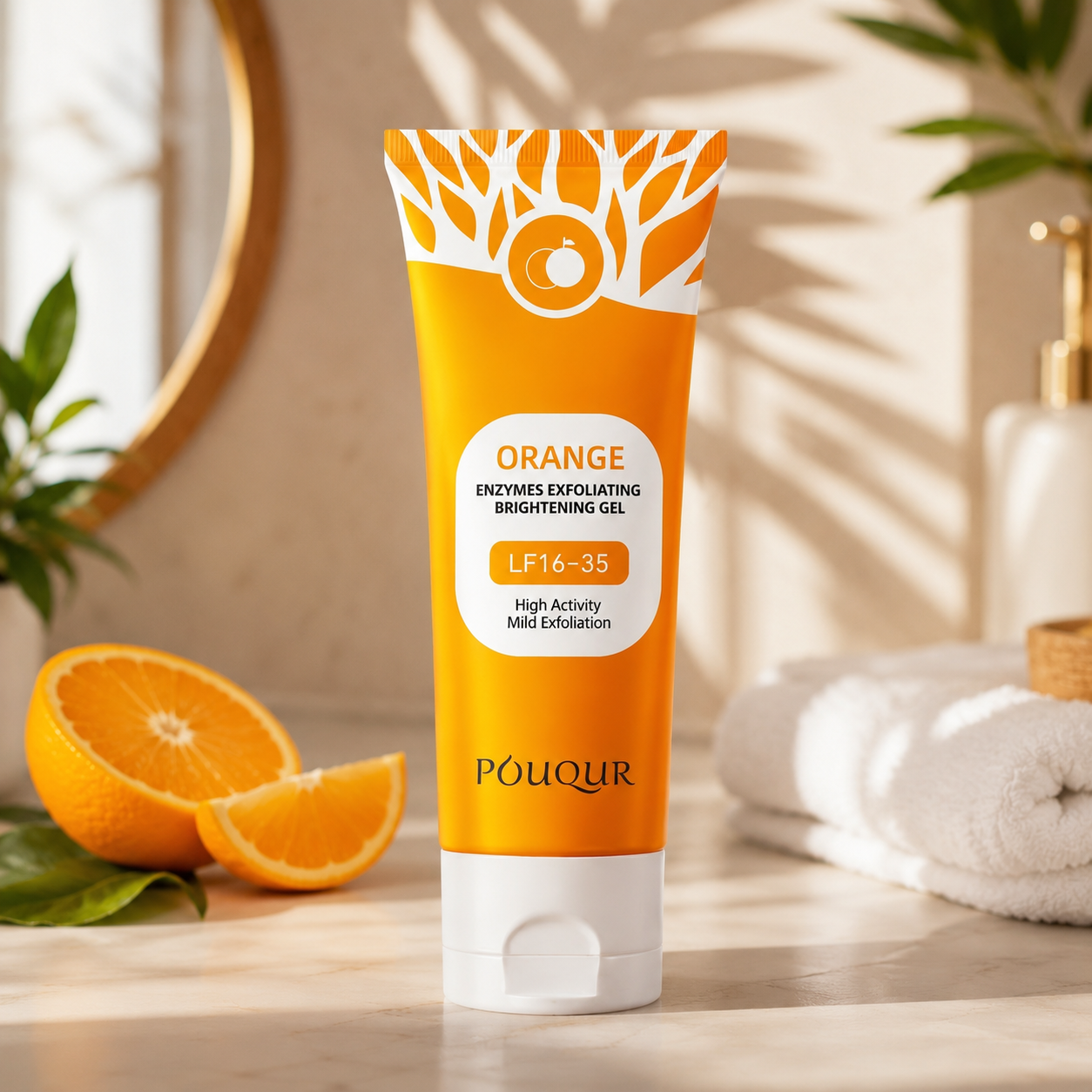 Gel exfoliante orange